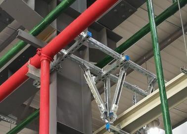 沂源该抗震支架的整体式支吊架结构协调性好
